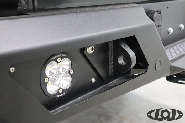 LOD Destroyer D-Ring Mounts, Pair - Black |JDR2061-Fits Jeep Gladiator JT