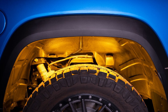 Diode Dynamics Stage Series Single-Color LED Rock Light - Amber, M8, 2-pack |DD7457