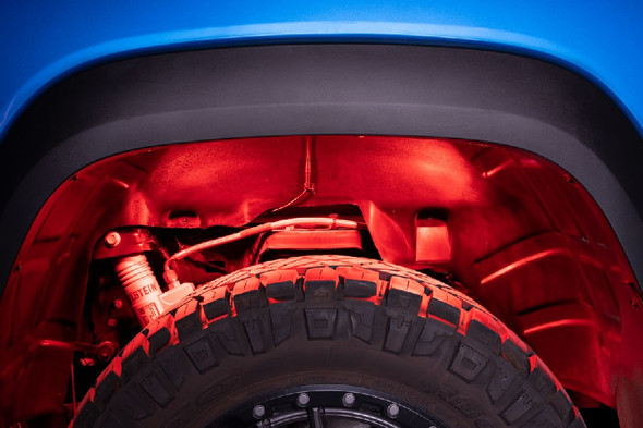 Diode Dynamics Stage Series Single-Color LED Rock Light - Red, Hookup |DD7431