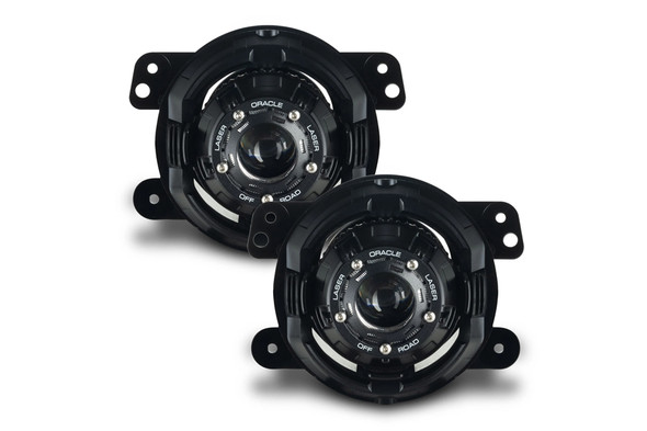 Oracle Lighting 15W Off-Road Laser Fog Lights |5930-001-Fits Jeep Gladiator JT / Jeep Wrangler JL / Jeep Wrangler JK