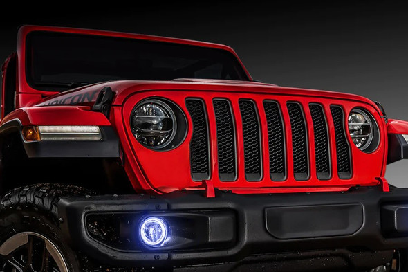 Oracle Lighting LED Surface Mount Fog Light Halo Kit ColorSHIFT - No Controller |1215-333-Fits Jeep Gladiator JT / Jeep Wrangler JL