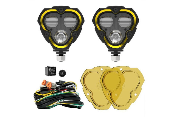KC HiLiTES Flex ERA 3 Dual Mode Fog Light Kit |0284