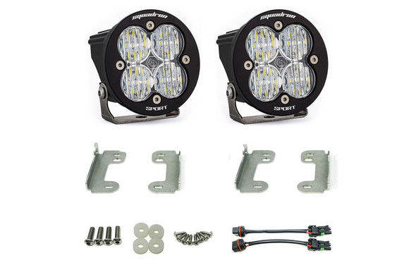 Baja Designs Squadron-R Sport Fog Pocket Light Kit |587503-Fits Jeep Wrangler JK
