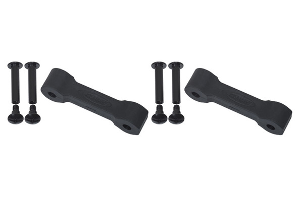 Kentrol Replacement Hood Catch Rubber Set - Textured Black |70071-Fits Jeep Wrangler JK