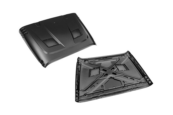 Rugged Ridge Vented Hood |17759.01-Fits Jeep Wrangler JK
