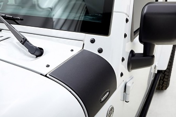 Bushwacker Trail Armor Cowel Cover, Pair |14015-Fits Jeep Wrangler JK