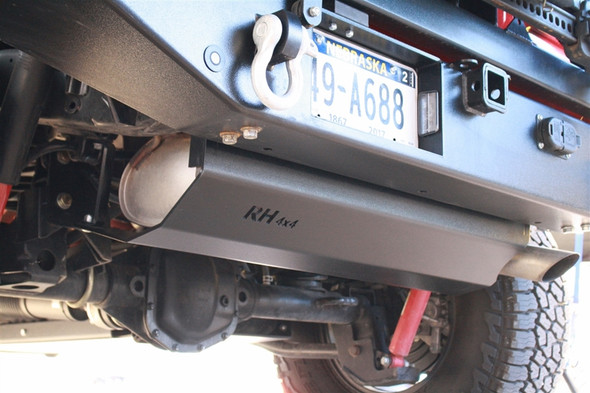 Rock Hard 4x4 Muffler Skid Plate |RH-90507-Fits Jeep Wrangler JL
