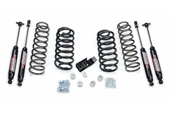 Teraflex 2in  Coil Spring Lift Kit & 9550 VSS Twin-Tube Shocks |1241200-Fits Jeep Wrangler TJ / Jeep Wrangler LJ