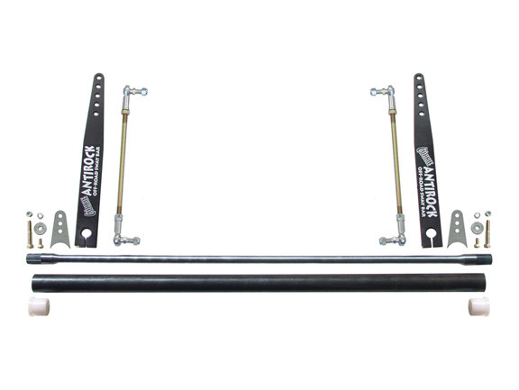 RockJock Universal AntiRock Sway Bar Kit w/20in Bent Steel Arms Universal |CE-9902-20B