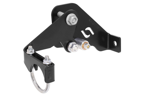 RockJock Currectlync High Steer Front Trac Bar and Steering Stabilizer Shock Relocation Bracket |RJ-431110-103-Fits Jeep Wrangler JK