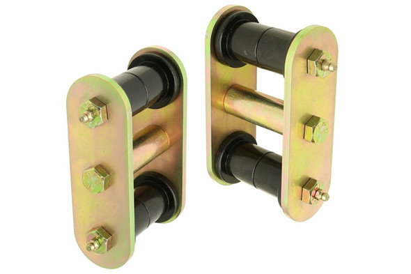 RockJock Front HD Shackles - Pair |CE-9040P-Fits Jeep Wrangler YJ