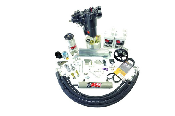 PSC Cylinder Assist™ Steering Kit for Aftermarket Front Axle 8in Lock-to-Lock 1.75in Tie Rod |SK689R64JP1-8.0W-1.75