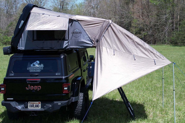 Overland Vehicle Systems Bushveld Awning - 4 Person Roof Top Tent |18089903