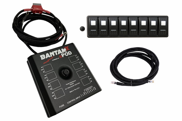 sPOD BantamX Modular w/36in Battery Cables, Blue |BXMOD36B