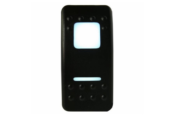 Bulldog Winch LED On/Off Rocker Switch - White |20260