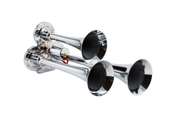 Kleinn Model 130 Triple Train Horn - Chrome |130