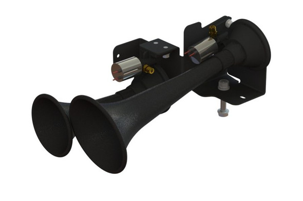 Kleinn Black Dual Air Horn Add-On Kit |JT220-Fits Jeep Gladiator JT
