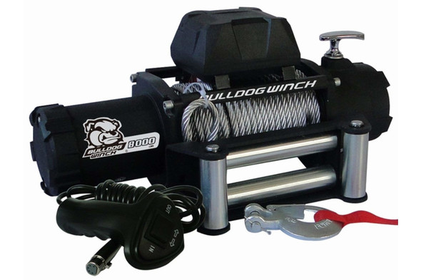 Bulldog Winch 8,000lb Winch w/ Wire Rope |10041