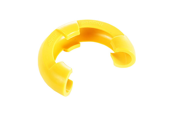 Rugged Ridge D-Shackle Isolator 3/4 Inch Kit, Yellow Pair |11235.32