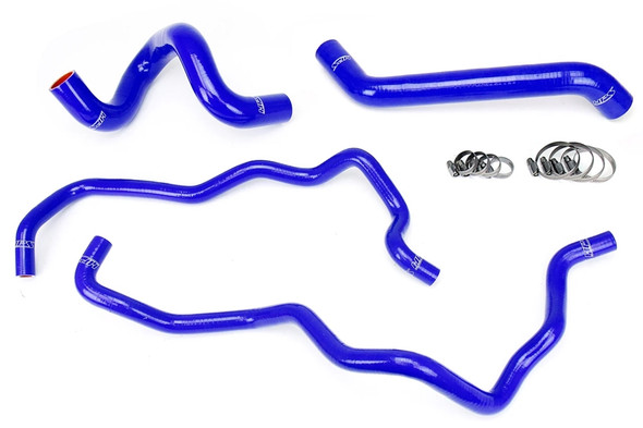 HPS Performance Silicone Radiator and Heater Coolant Hose Kit (LHD) - Blue |57-1220-BLUE