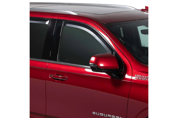 Putco Front Element Window Deflectors - Matte Black |680220-Fits Jeep Gladiator JT / Jeep Wrangler JL