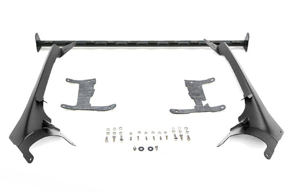 ZROADZ Multi-LED Roof Cross Bar and 4-Pod A-Pillar Brackets |Z934931-BK4-Fits Jeep Wrangler JL / Jeep Gladiator JT