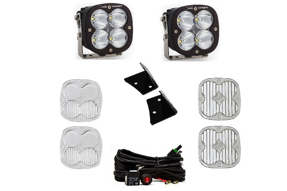 Baja Designs XL Sport Spot A-Pillar Kit |447798-Fits Jeep Wrangler JK