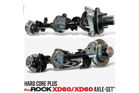 Dynatrac Hard Core PLUS ProRock XD60/XD60 Axle Set, 72.5in Width - ARB Air Locker 4.88 |JTHP-3X3002-G-Fits Jeep Gladiator JT