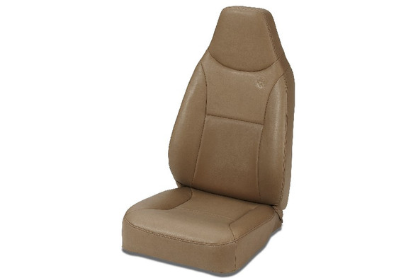 Bestop Trailmax II Standard Front Seat - All Vinyl, Spice |39436-37-Fits CJ7 / Jeep Wrangler TJ / Jeep Wrangler YJ