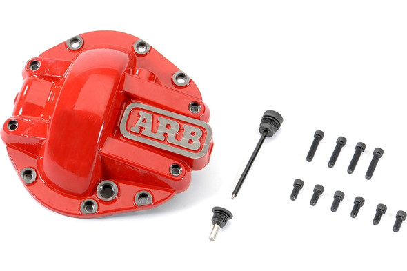 ARB Rear Dana 35 M200 Diff Cover - Red |0750010-Fits Jeep Wrangler JL