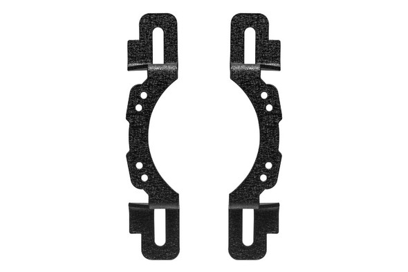 Oracle Lighting LED Fog Light Adapter Brackets for Factory Steel Bumper |5857-504-Fits Jeep Wrangler JK / Jeep Wrangler JL / Jeep Gladiator JT