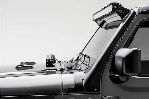ZROADZ Front Roof LED Kit w/ 50in LED Light Bar |Z374831-KITS-Fits Jeep Gladiator JT / Jeep Wrangler JL