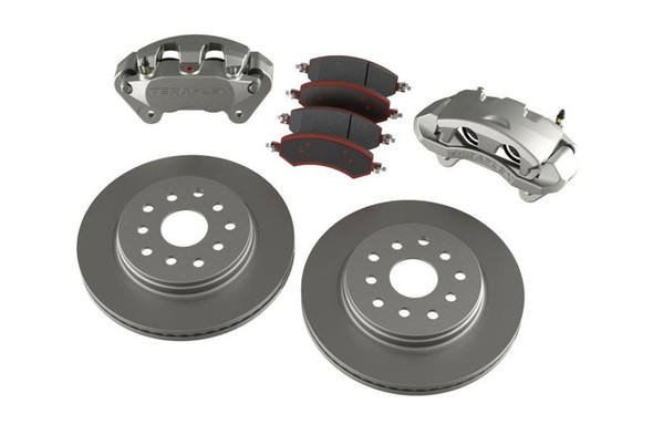 Teraflex Front Big Brake Kit w/ Vented Rotors |4303400-Fits Jeep Wrangler JK