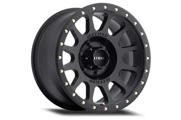 Method Race Wheels 305 NV Series Wheel 18x9 8x6.5 18mm Offset Matte Black - Fits Jeep JT/JK/JL