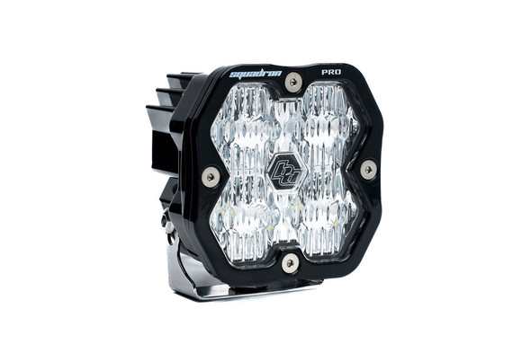 Baja Designs Squadron 2.0 Pro LED Auxiliary Light Wide Cornering, Clear