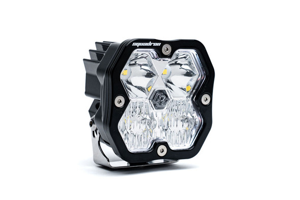 Baja Designs Squadron 2.0 Sport LED Auxiliary Light Driving/Combo, Clear
