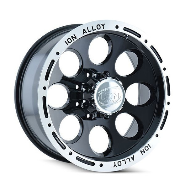 Ion Alloy 174 5x5 (5x127) Bolt Pattern Fits Jeep Wrangler 2007-Present and Jeep Gladiator