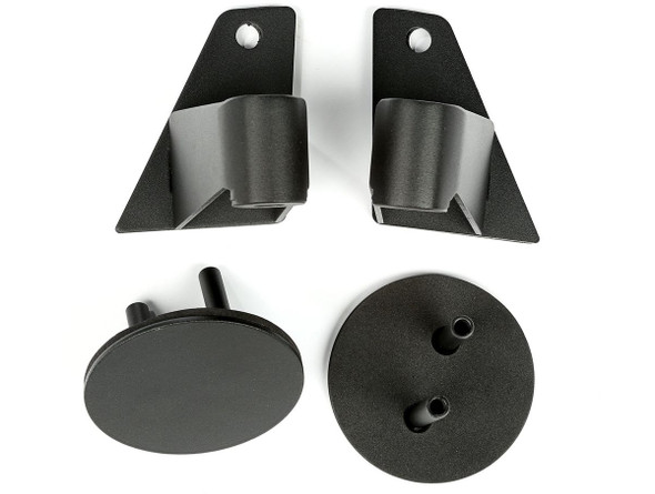 Rugged Ridge Mirror Relocation Brackets, Textured Black