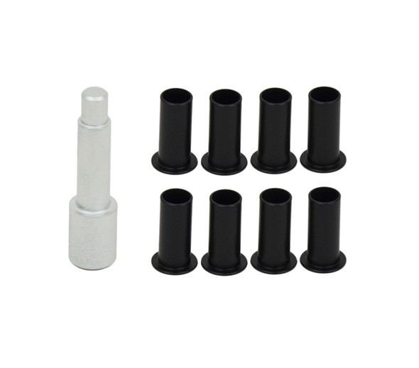 Kentrol Door Hinge Liners - Textured Black
