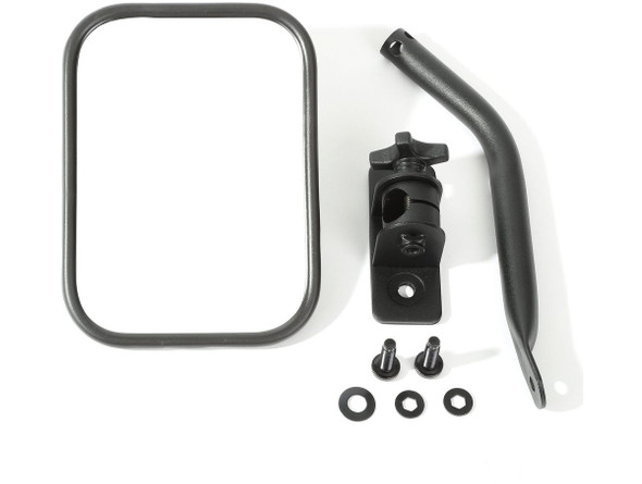 Rugged Ridge Quick Release Mirror Textured Black