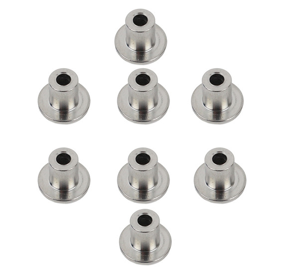 Kentrol OEM Anti-Theft Door Nuts - Polished Silver
