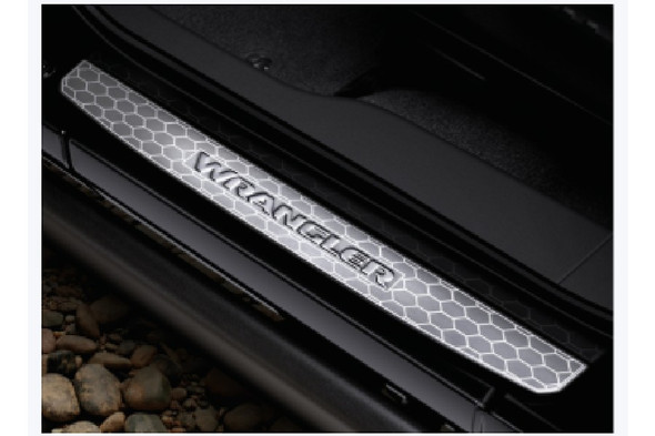 Mopar Stainless Steel Door Sill Guards