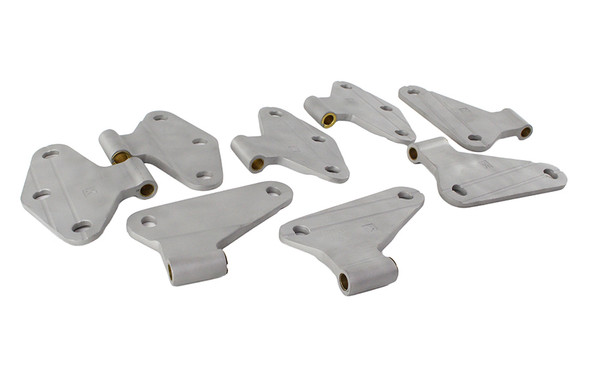 Kentrol 8-Pieces Body Door Hinge Set - Bare
