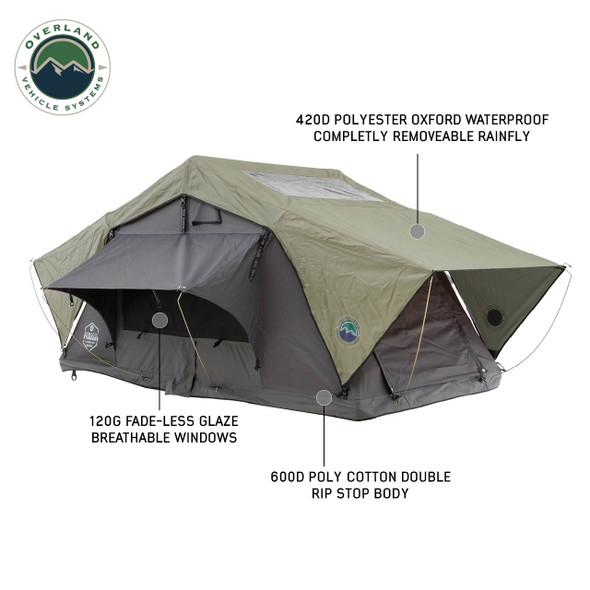 Overland Vehicle System Nomadic 2 Standard Roof Top Tent