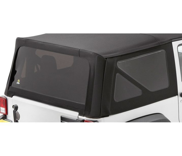 Bestop Soft Top Replacement Tinted Window Kit Black Diamond