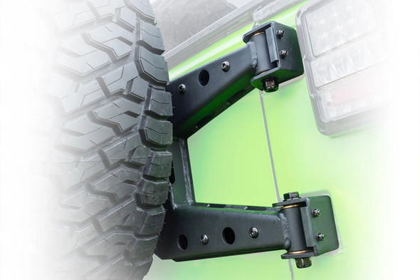 Turn Offroad Tire Carrier and Tailgate Reinforcement