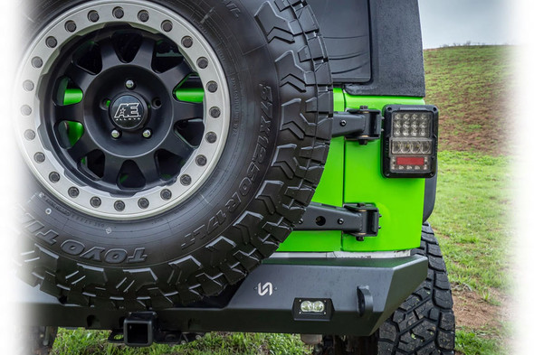 Turn Offroad Tire Carrier and Tailgate Reinforcement
