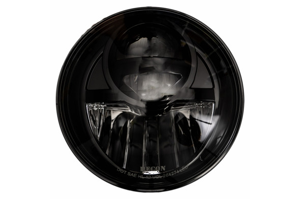 RECON Projector LED Headlights, Smoke Black