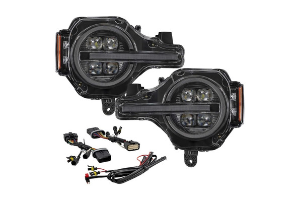 Form Lighting Sequential LED Projector Headlights - Pair