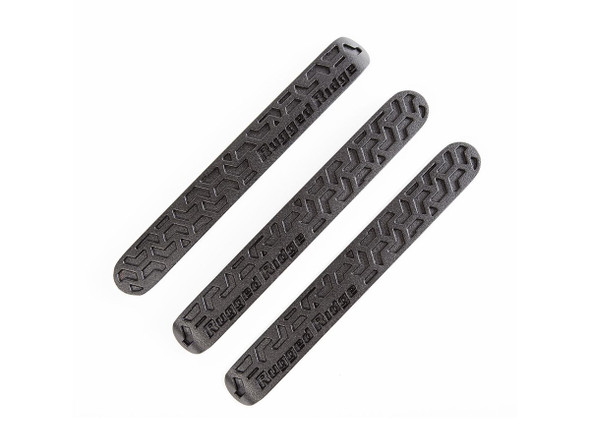 Rugged Ridge 13311.48 Elite Handle Inserts in Black for 07-18 Jeep Wrangler JK 2-Door